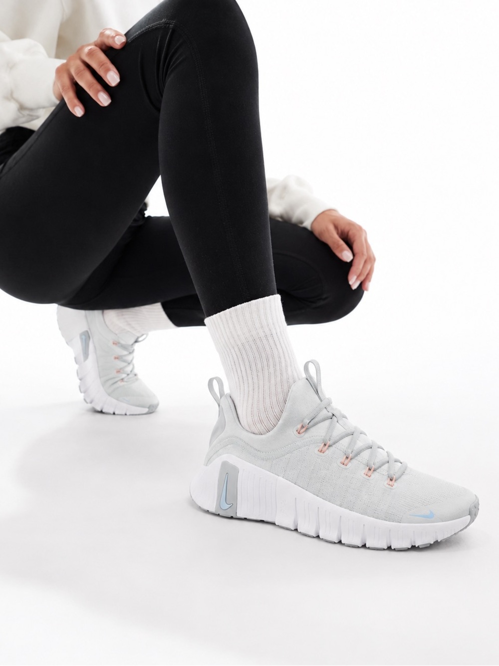 Nike Free Metcon 6 'Photon Dust Smoke Grey Silver'